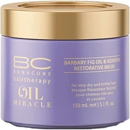 

Bc Miracle Barbary Fig Oil & Keratin Восстанавливающая маска (для очень сухих и ломких волос) 150 мл, Schwarzkopf
