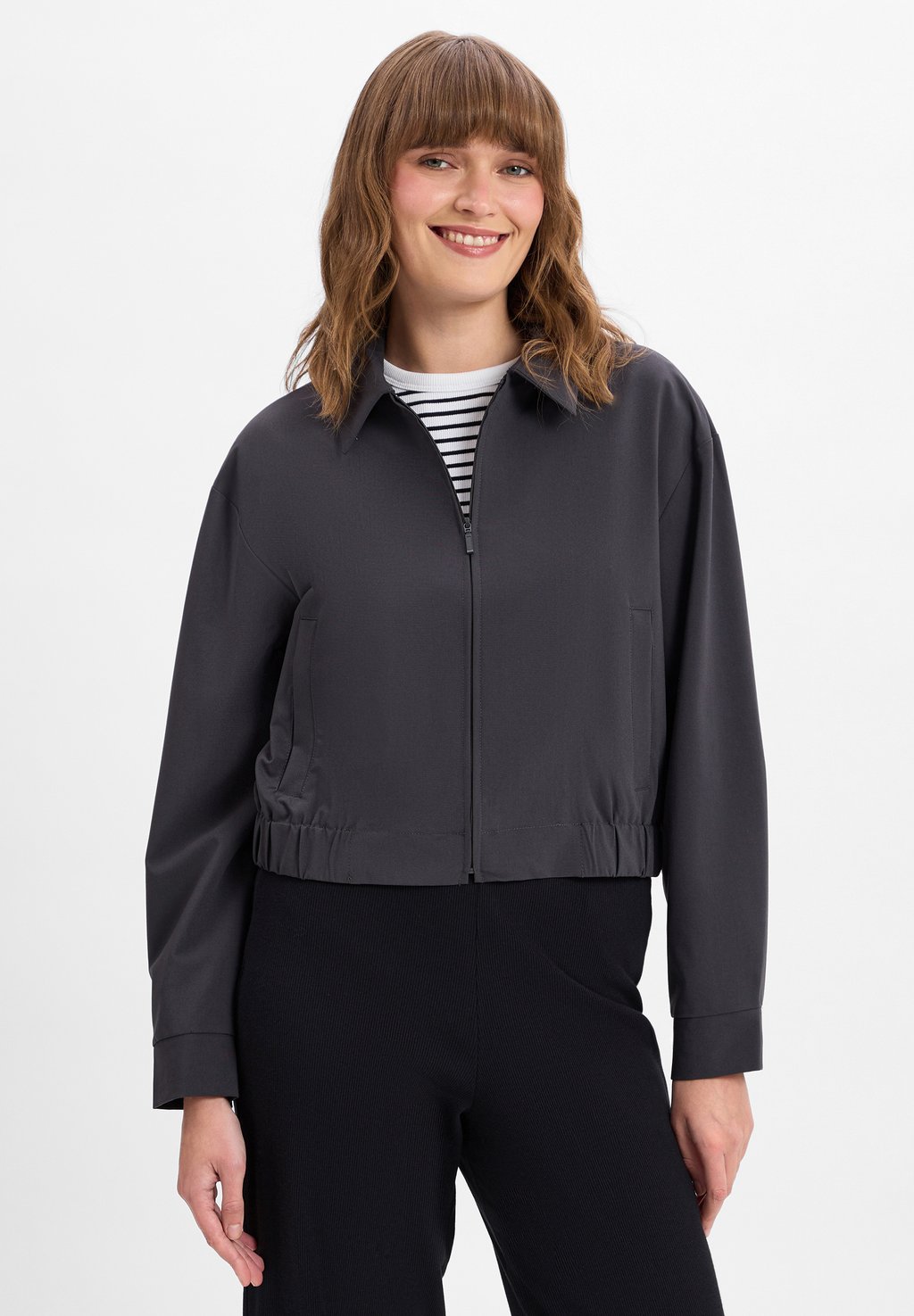 

Летняя куртка MOSS CASSIE MSCH Copenhagen, антрацит