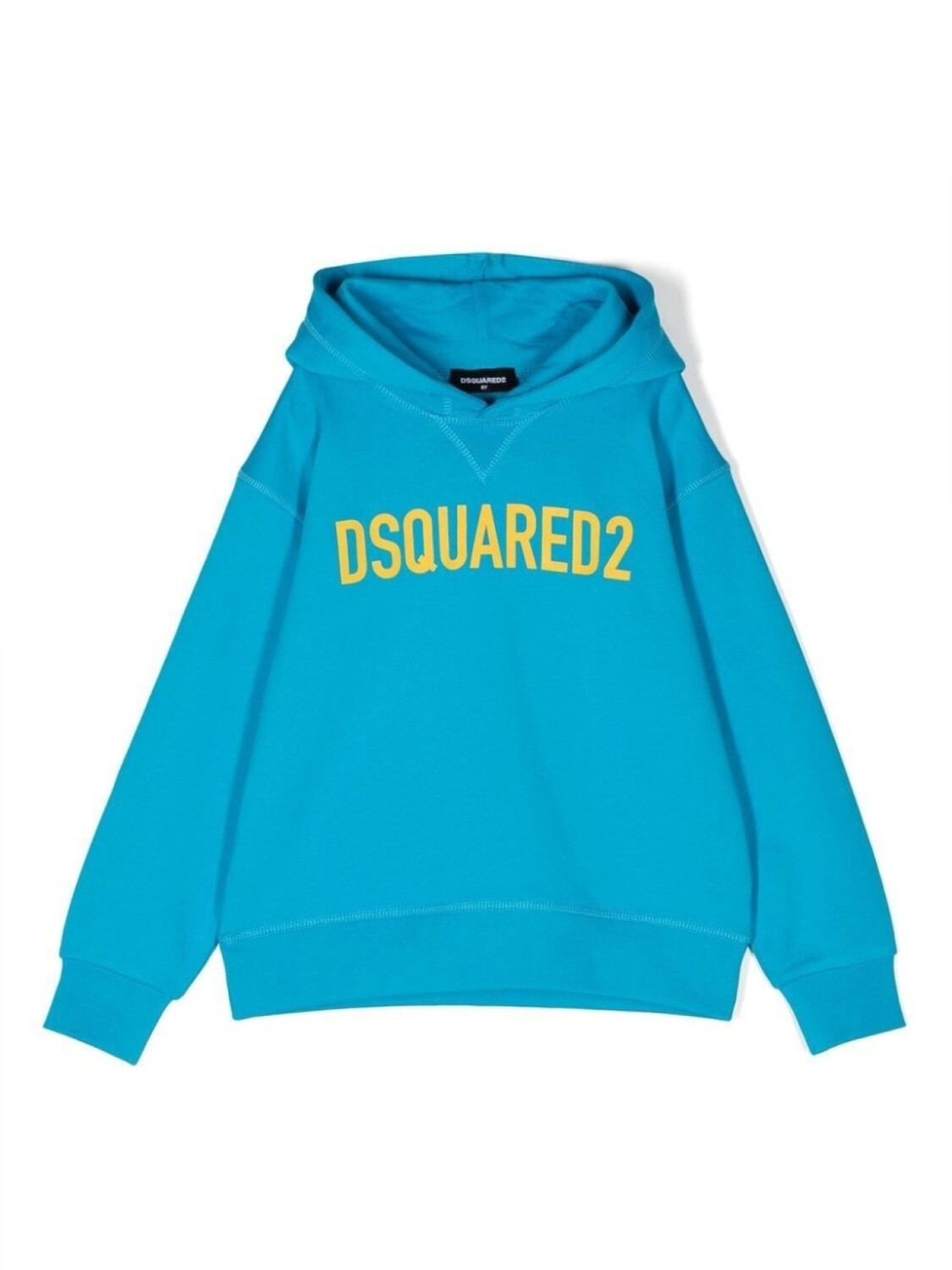 

Худи с логотипом Dsquared2 Kids, синий