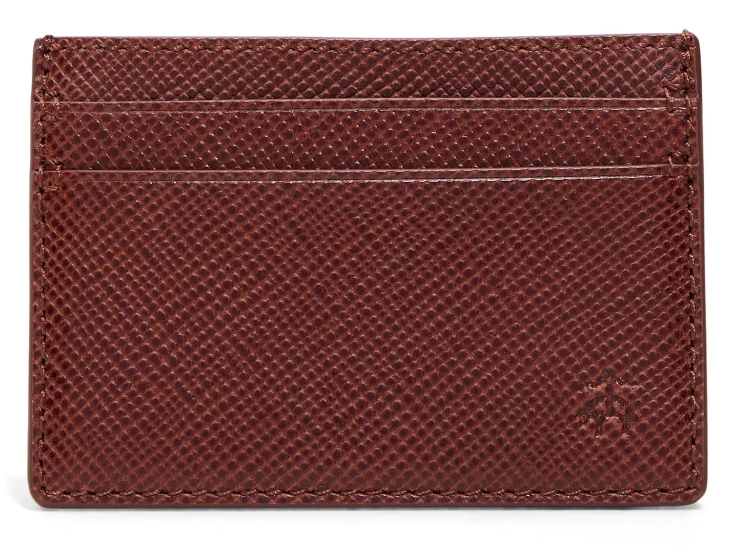 

Портмоне для карт Portland Brooks Brothers, Dark Brown