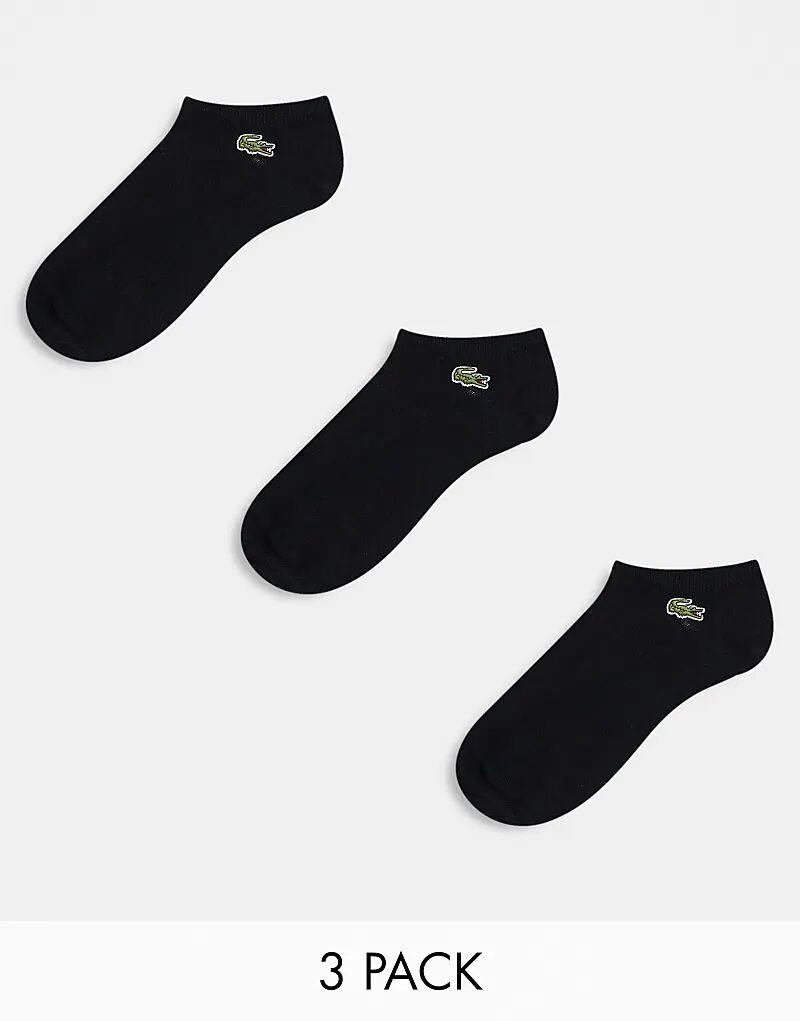 

Упаковка из 3 носков черного цвета Lacoste