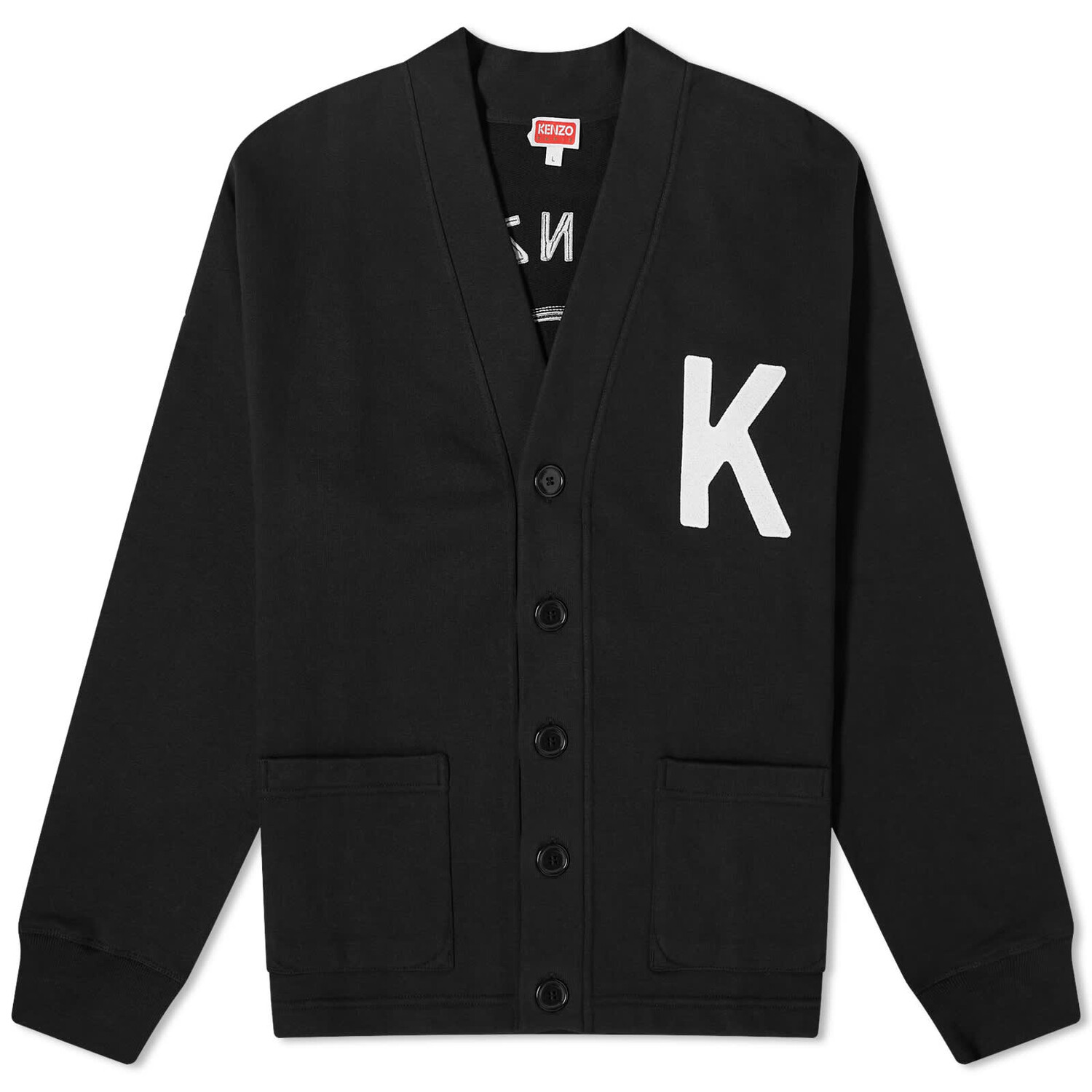 

Кардиган Kenzo Elephant, черный