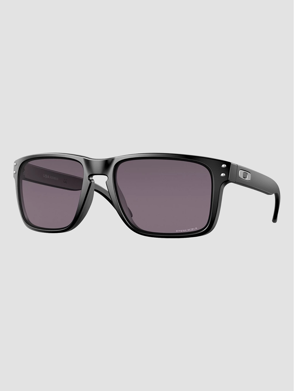 

Матовые черные солнцезащитные очки Holbrook XL Oakley, серый