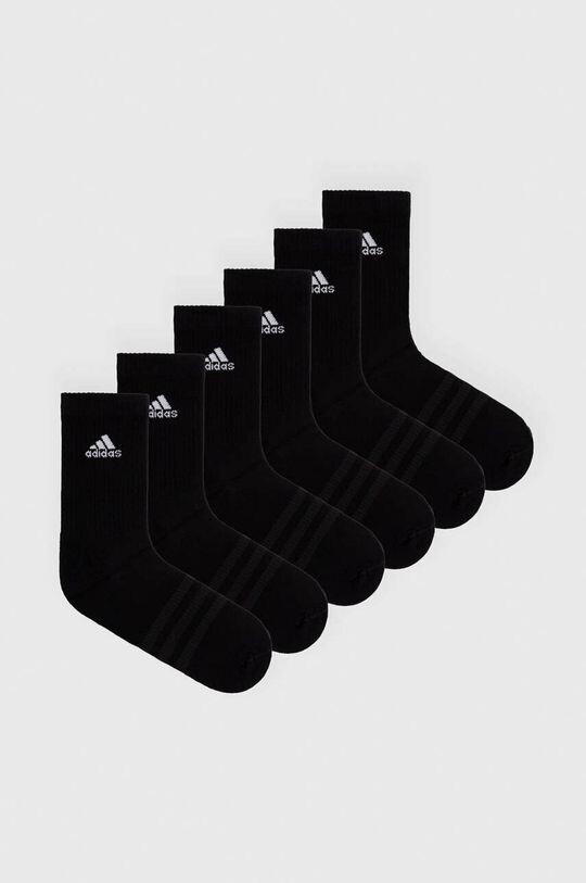 

6 пар носков adidas, черный