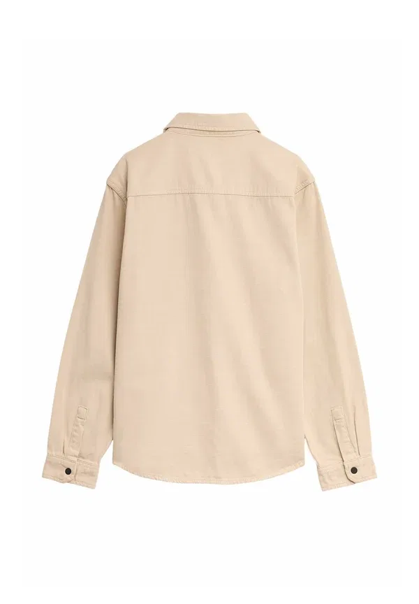 Рубашка Marks & Spencer Pure, бежевый — фото 2