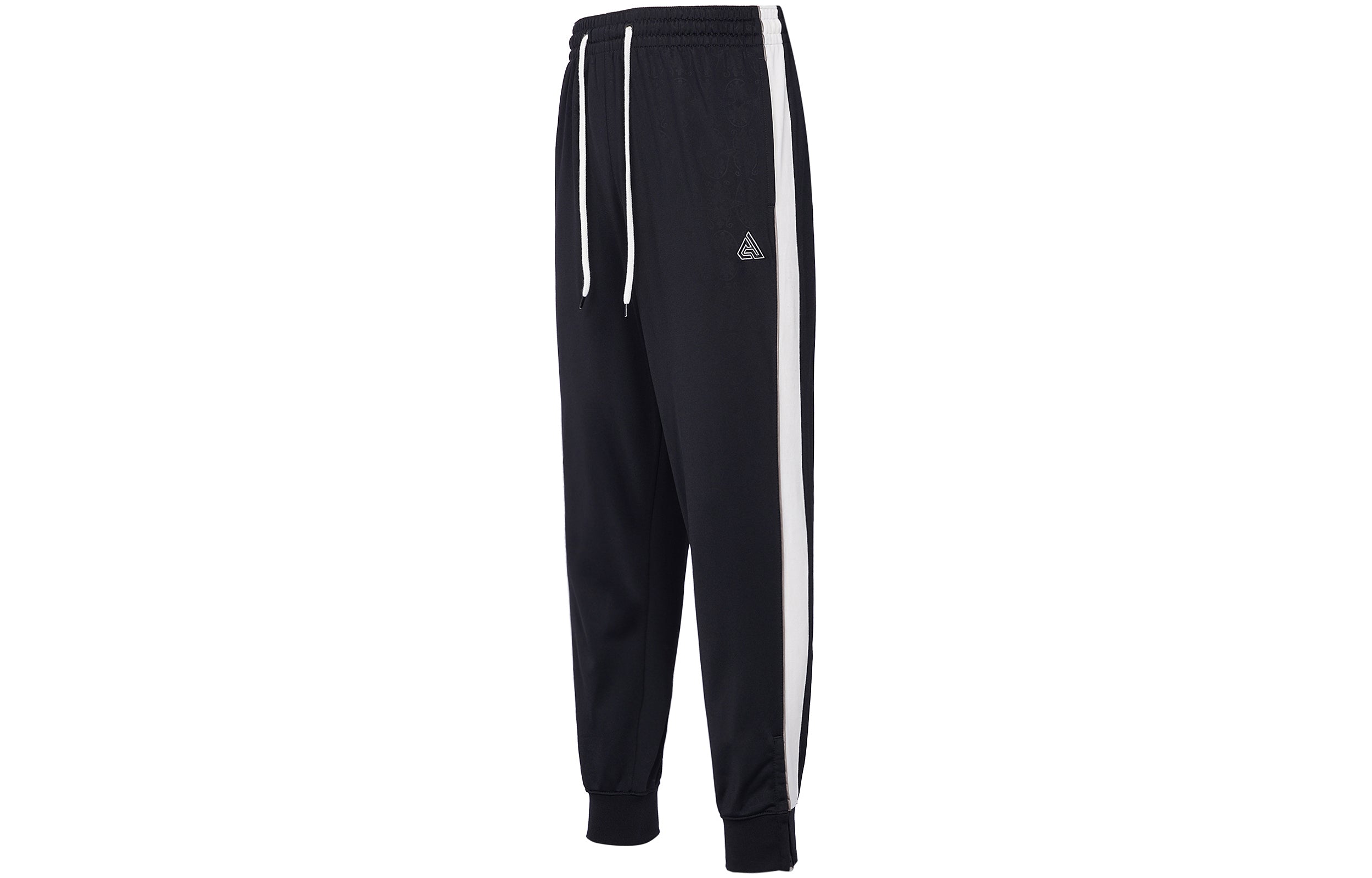Брюки Nike Giannis Stripe Printing Lacing Pants 'Black' — фото 2