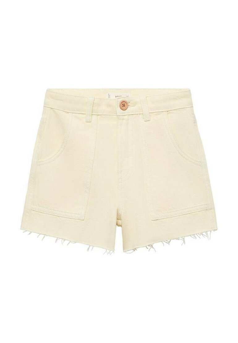 

Джинсовые шорты ZAZU Mango Kids, светло-желтый