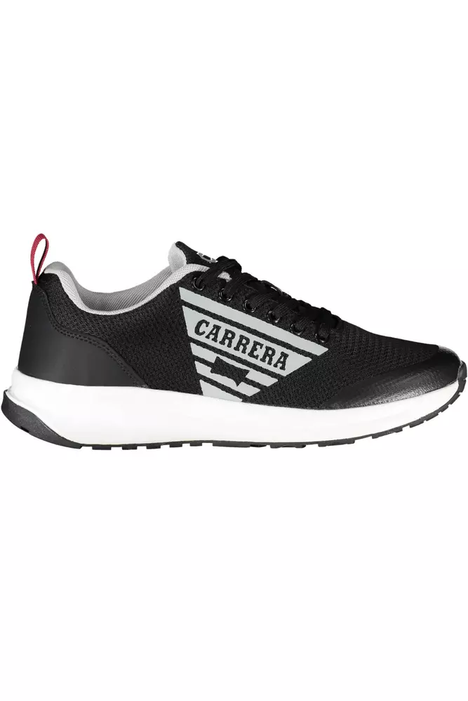 

Черные полиэтиленовые мужские кроссовки Carrera