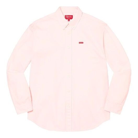 

Рубашка small box shirt 'pink' Supreme, розовый
