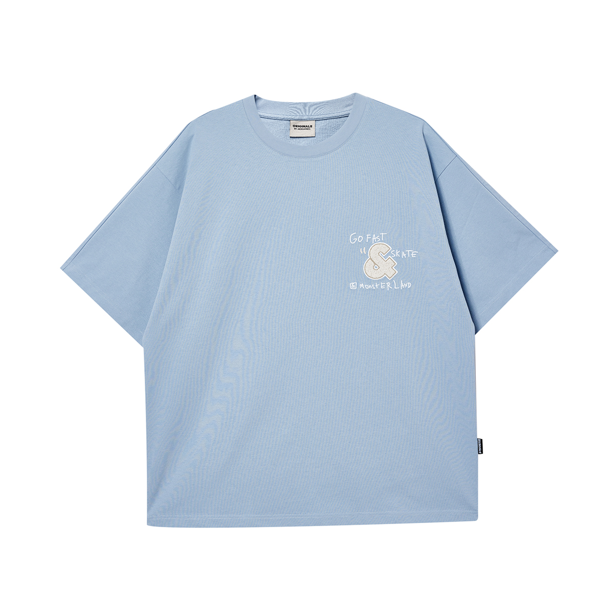 

Футболка Casual Daily Outfit Unisex JACK JONES JACK&JONES, dusty синий c40-new