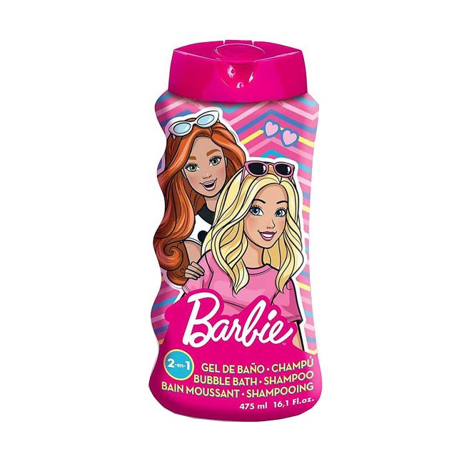 

2-En-S Baths - Гель для душа и шампунь для волос Barbie, 475 мл