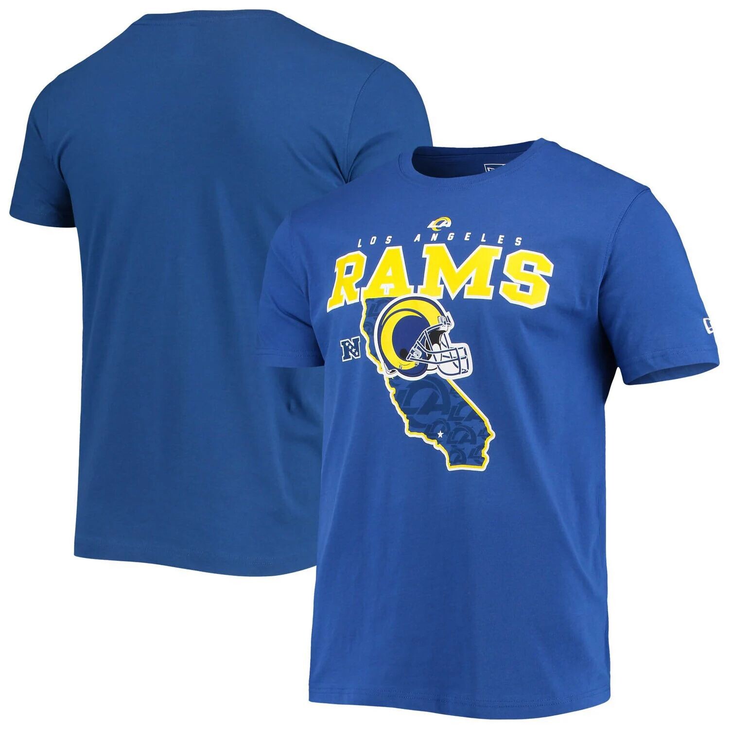 

Мужская футболка Royal Los Angeles Rams Local Pack New Era