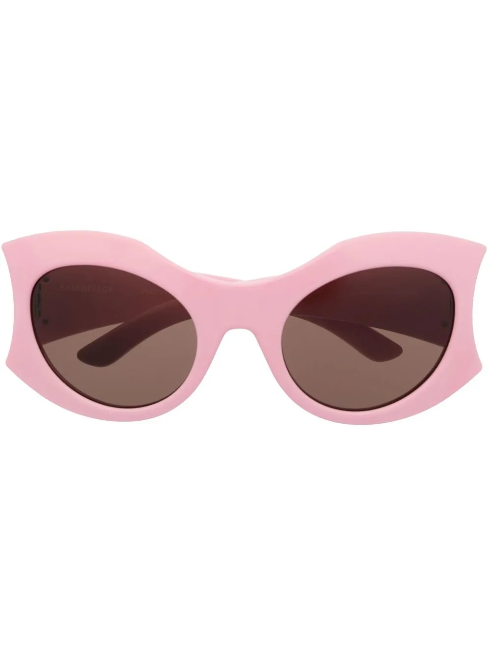 

Солнцезащитные очки с логотипом Balenciaga Eyewear, розовый