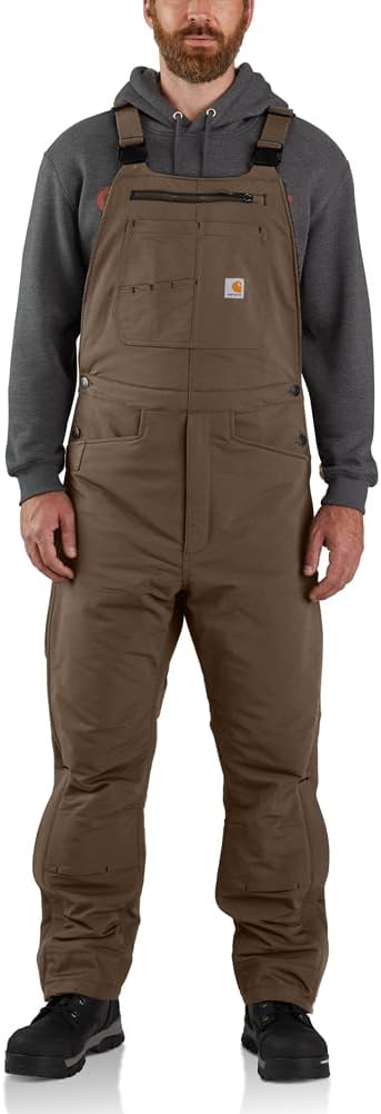 

Carhartt мужские утепленные комбинезоны Super Dux Relaxed Fit, Coffee