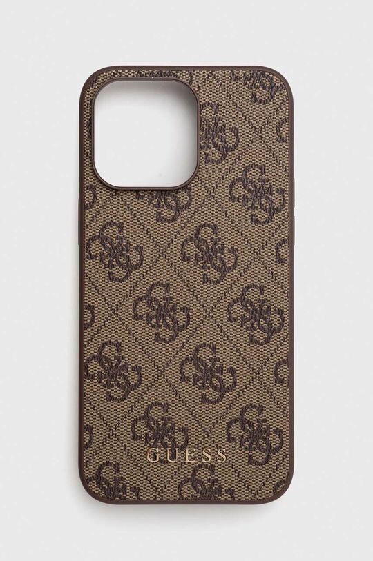 

Чехол для iPhone 15 Pro Max 6,7" Guess, коричневый