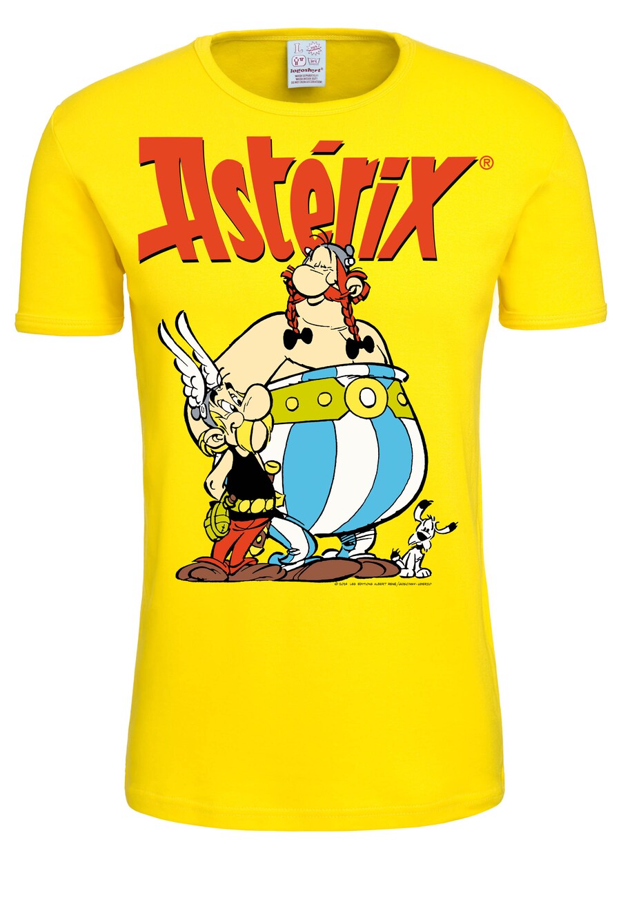 

Рубашка LOGOSHIRT Asterix & Obelix, желтый