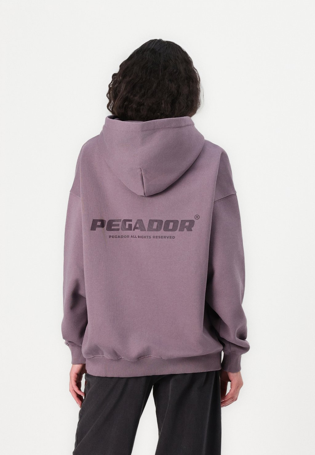 

Толстовка с капюшоном ATNA LOGO OVERSIZED HOODIE - Sweatshirt Pegador, фиолетовый