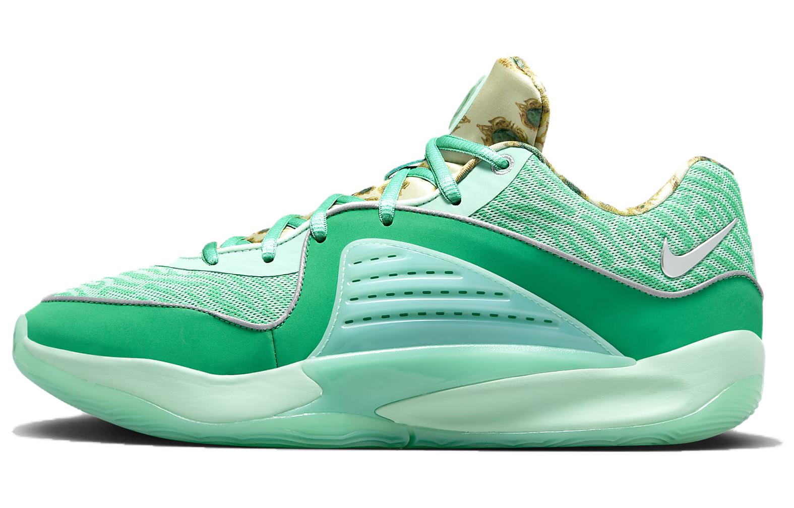 

Кроссовки Kd 16 'Mint Foam Stadium Green' Nike, бело-зеленые