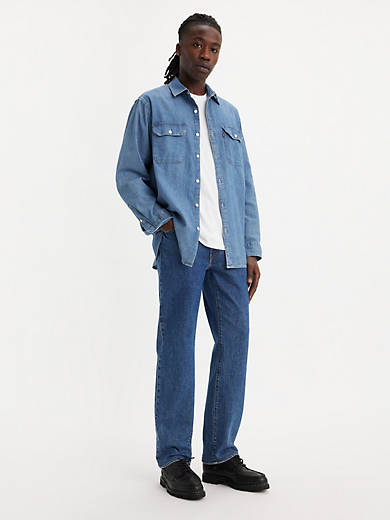 

514 Прямые мужские джинсы Levi's, цвет Better Friends - Medium Wash - Stretch