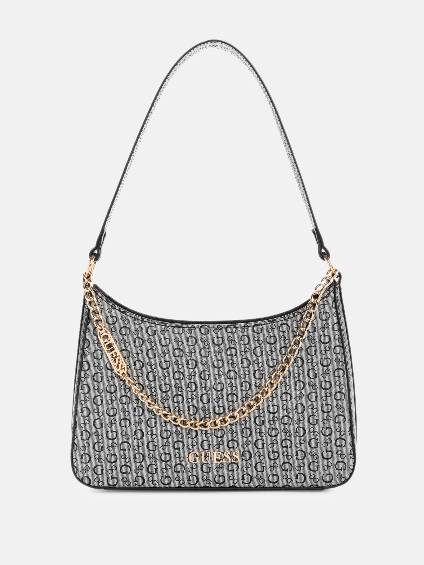 

Сумка через плечо Deltona с логотипом Guess Factory, черный