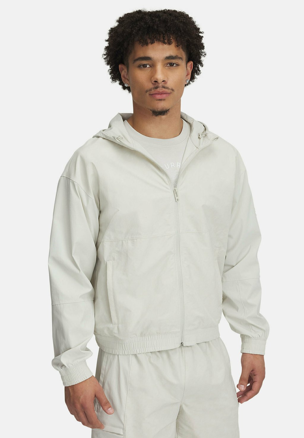 

Тренировочная куртка CURRY WOVEN Under Armour, белый