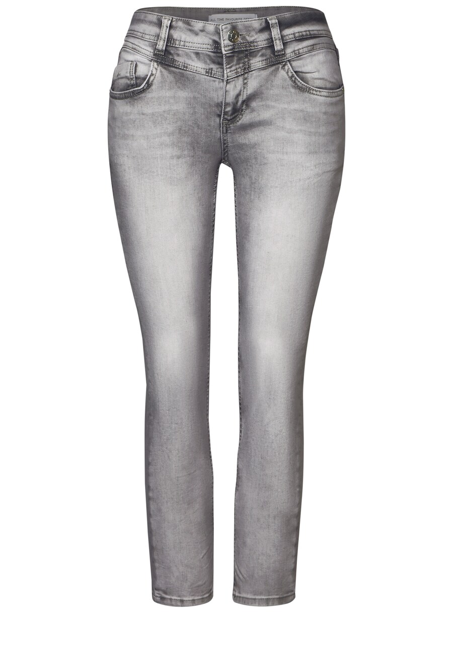 

Узкие джинсы STREET ONE, светло-серый