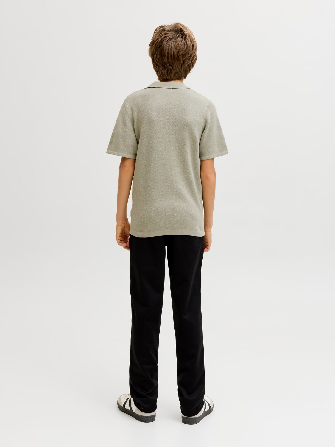 Jack & Jones Junior Футболка в темно-бежевом цвете — фото 3