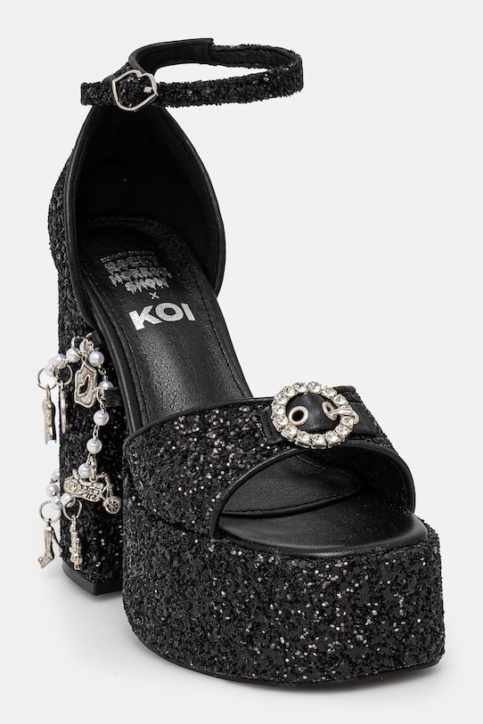 Сандалии X Rocky Horror Show Frank N Furter Charm на каблуке Koi Footwear, черный — фото 2