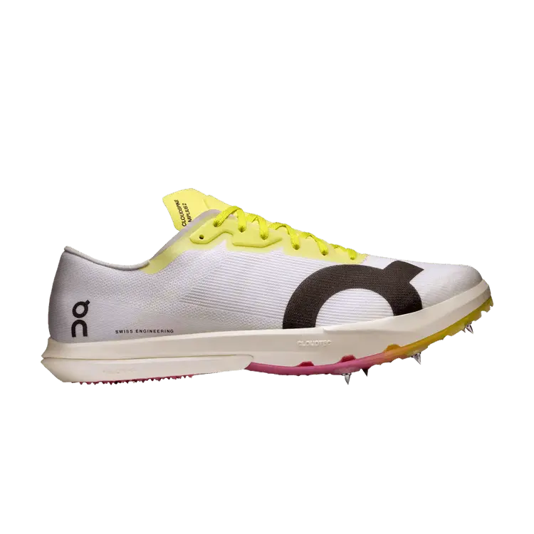 

Кроссовки ON Cloudspike Amplius 2, White Yellow Raspberry