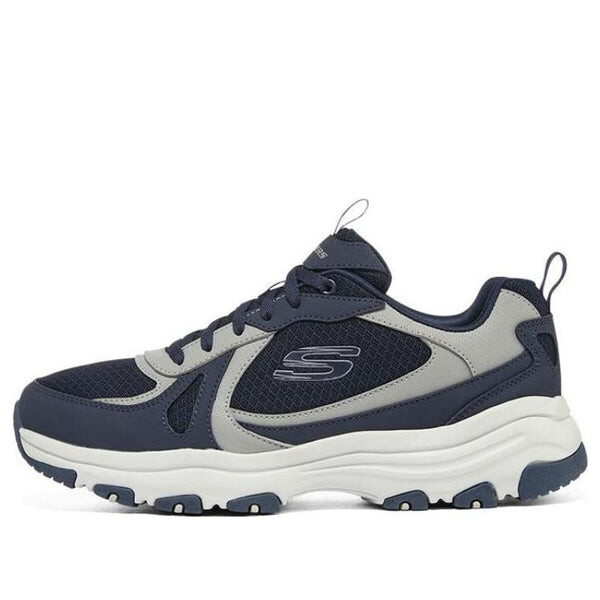 

Кроссовки dlites i-conik 'navy grey' Skechers, синий