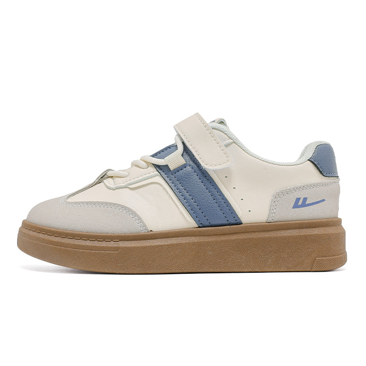 

Warrior Антискользящие Износостойкие Низкие Детские Скейтбординг Кроссовки Белый Серый Синий