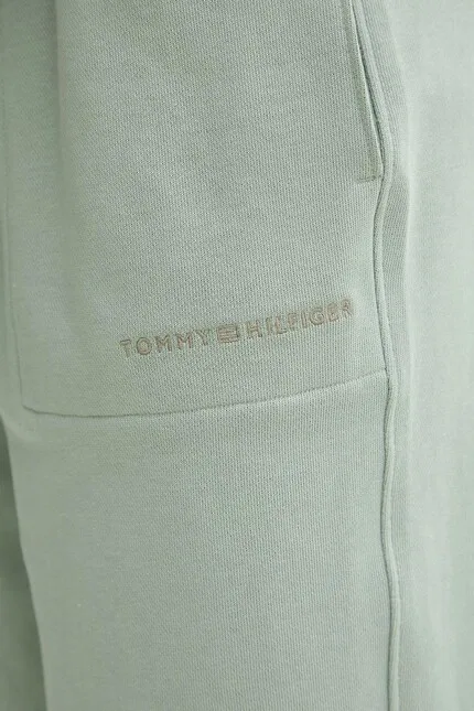 Шорты спортивные из мягкого трикотажа Tommy Hilfiger, зеленый — фото 4