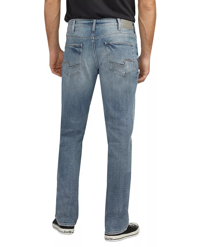 

Мужские джинсы Grayson классического кроя Silver Jeans Co., синий