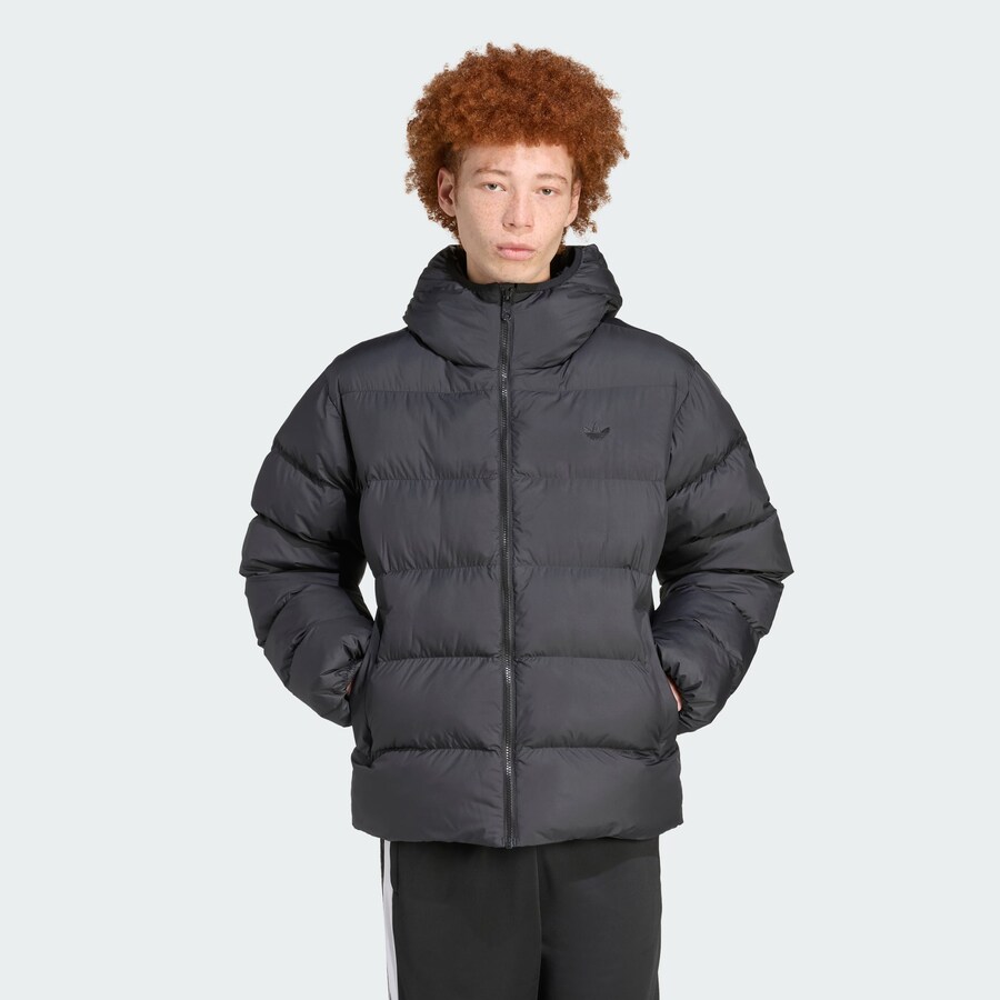Зимняя куртка ADIDAS ORIGINALS, Black — фото 2