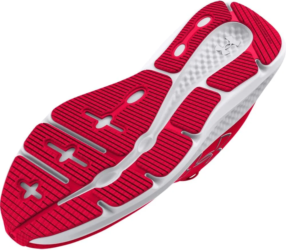 Мужские беговые кроссовки Under Armour Charged Pursuit 3 с большим логотипом, Red — фото 3