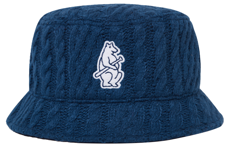 

New Era Хлопковая панама унисекс темно-синяя, Bucket Hat
