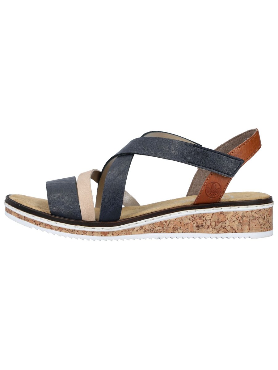 Босоножки на высоком каблуке Rieker Sandals, морской синий — фото 3