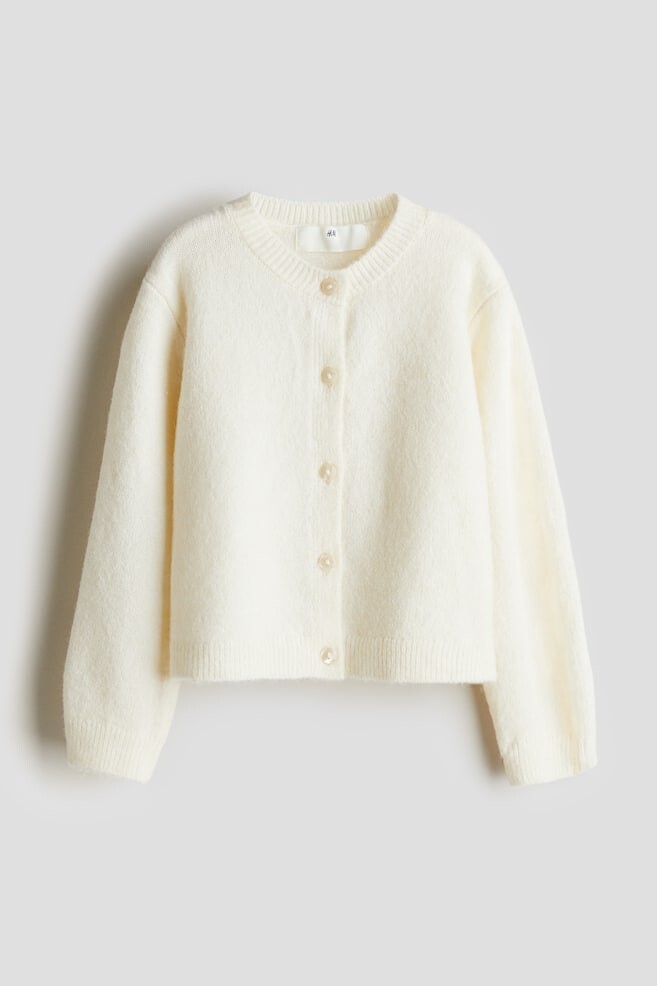 

Кардиган тонкой вязки H&M, бежевый