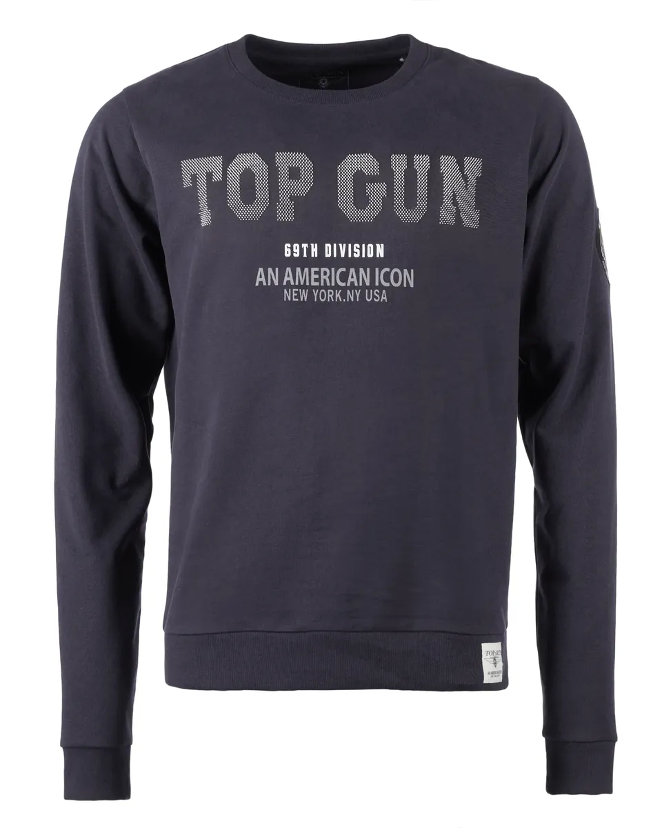 

TOP GUN Свитер "TG20213007", цвет морской волны