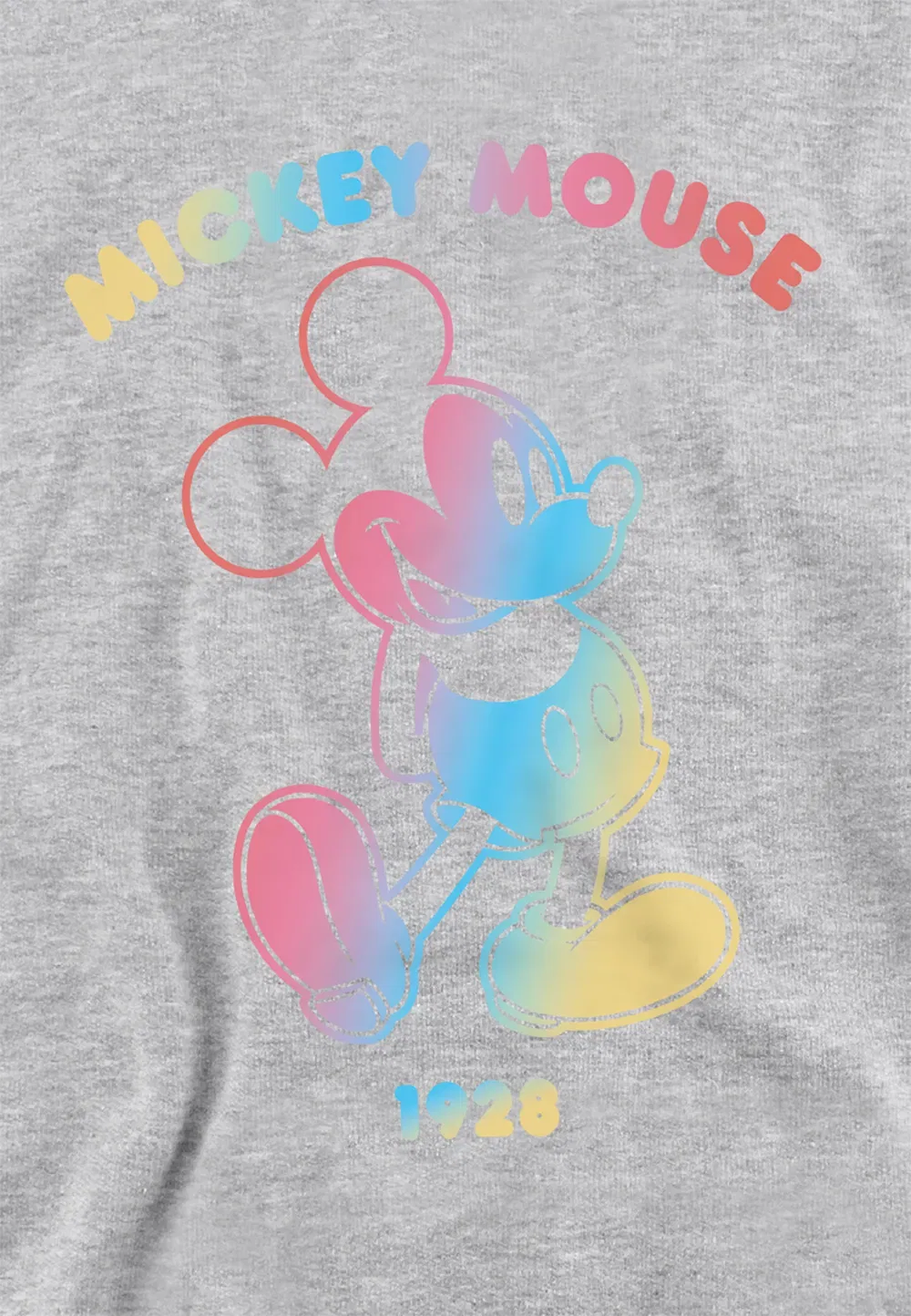 Детская толстовка Mickey Mouse Disney, серый — фото 2