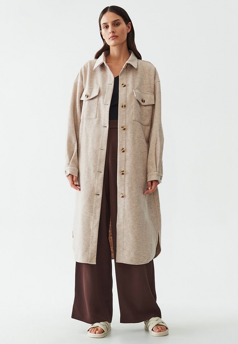 

Классическое пальто SHACKET CALLI, цвет beige