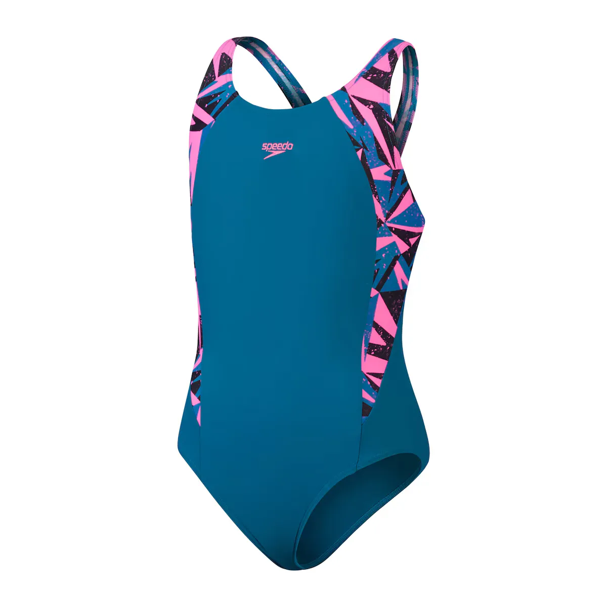 

Плавки для мальчиков Speedo Hyperboom Splice Muscleback, розовый пастельный