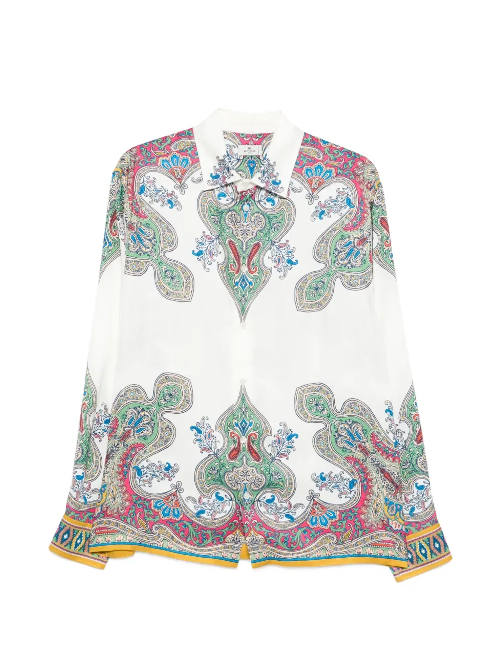 Рубашка с узором «пейсли» Etro, белый