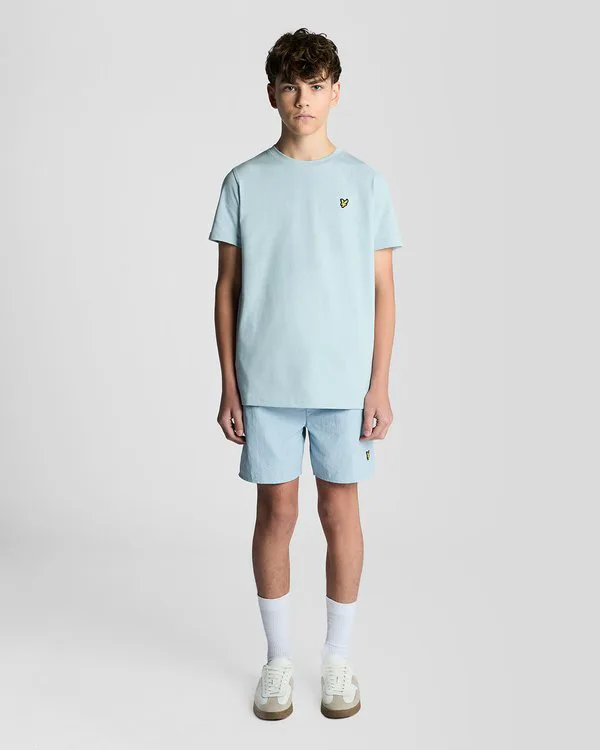 Базовая футболка унисекс Lyle & Scott, Opal Blue — фото 2
