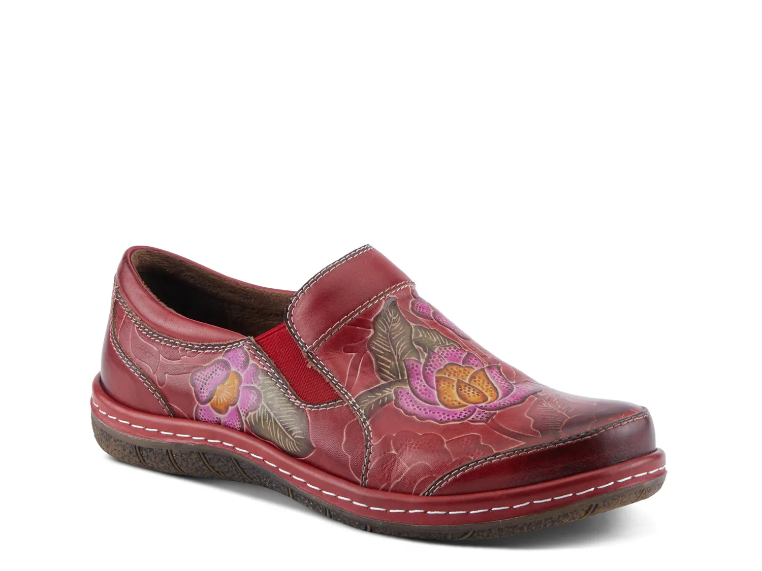 

Слипоны Annawan Slip-On L'Artiste By Spring Step, красный/мультиколор