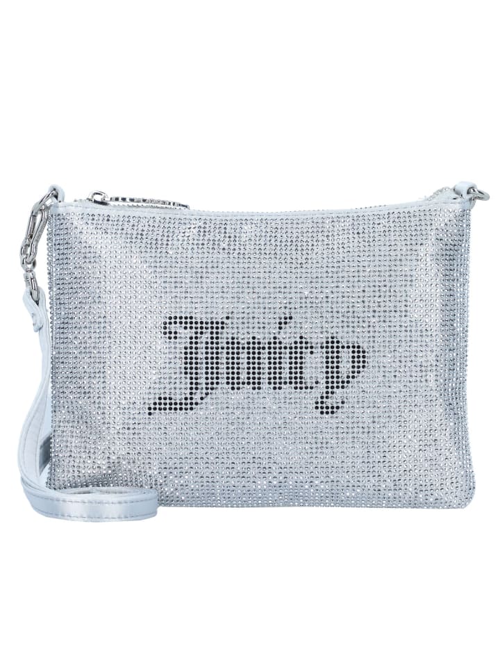 

Клатч Juicy Couture, серебряный