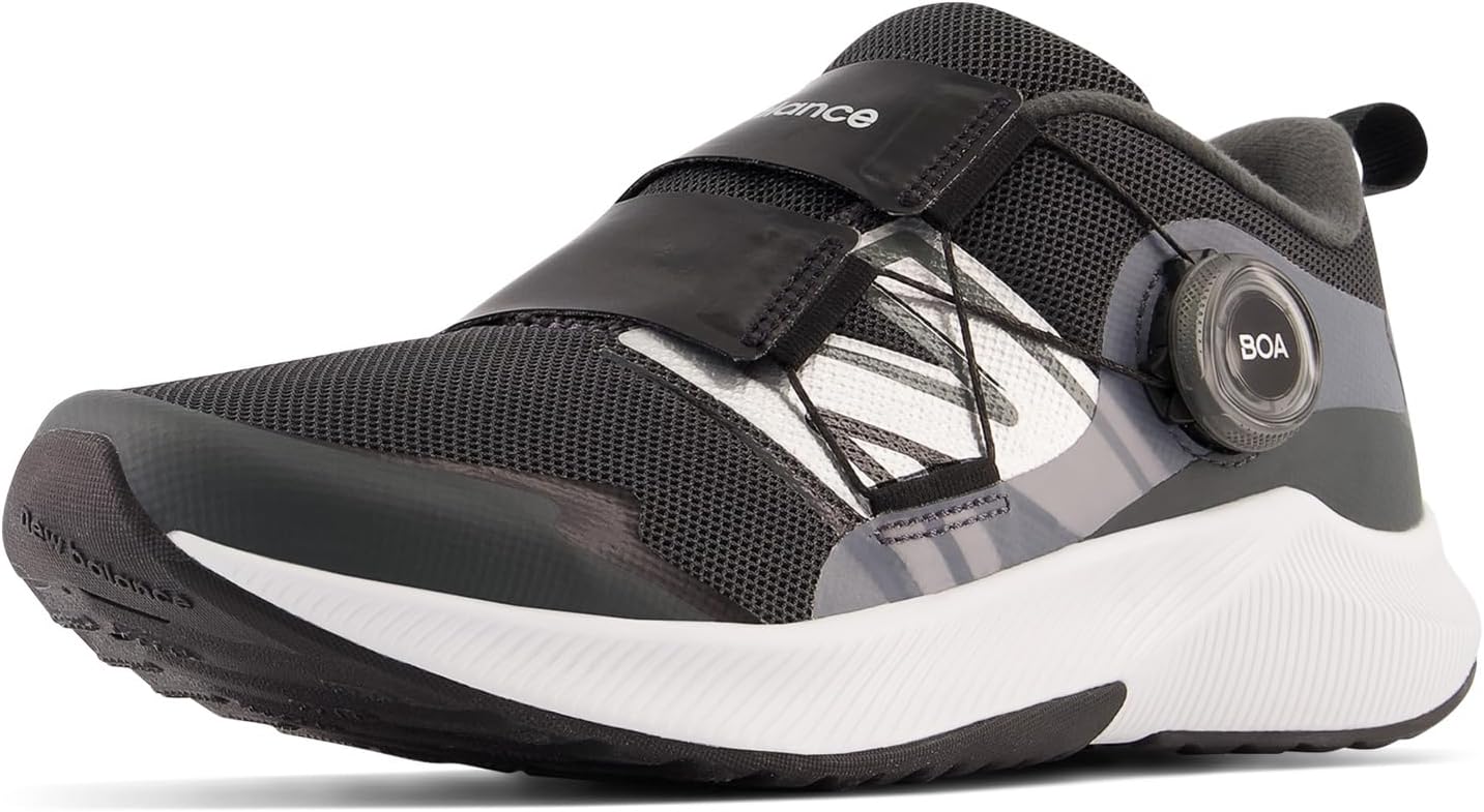 Кроссовки для бега New Balance Kids' DynaSoft Reveal V4 Boa, черный — фото 4