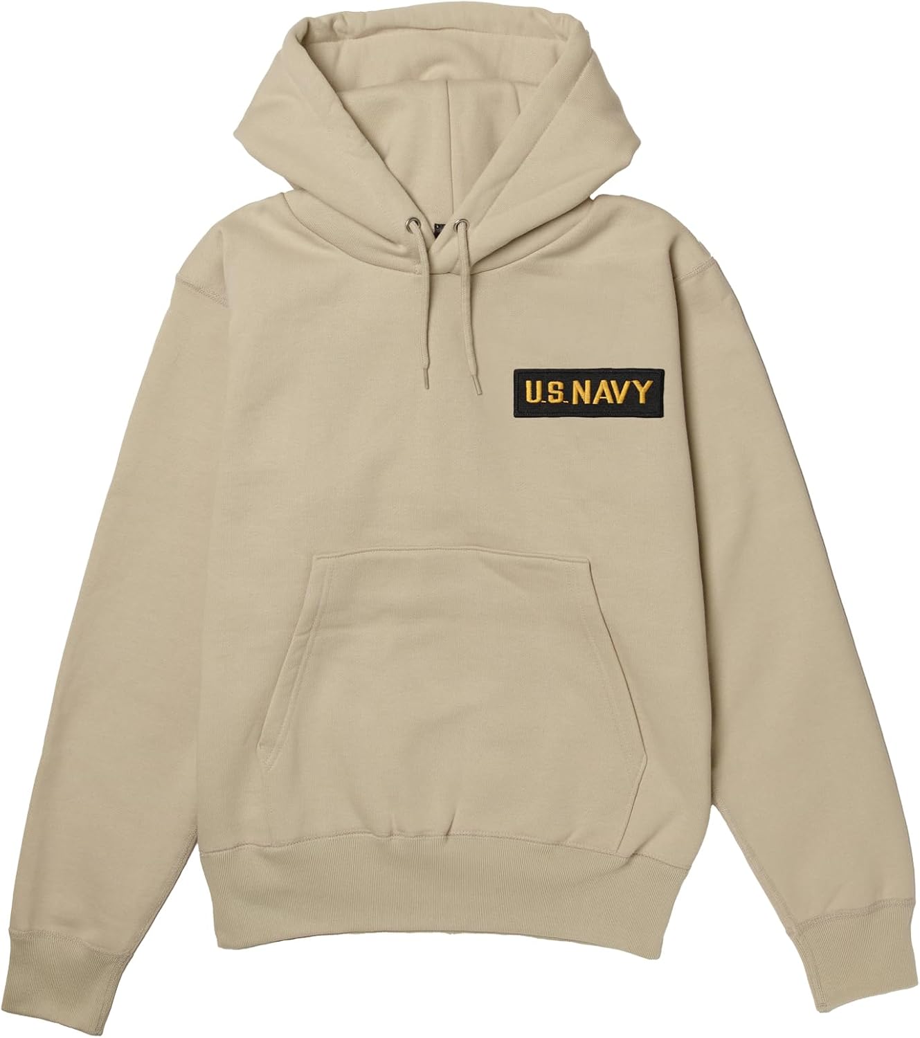 

Толстовка с капюшоном в стиле F, нашивка с гербом армии США, флисовая подкладка, пуловер, цвет: серый (stone) F-Style