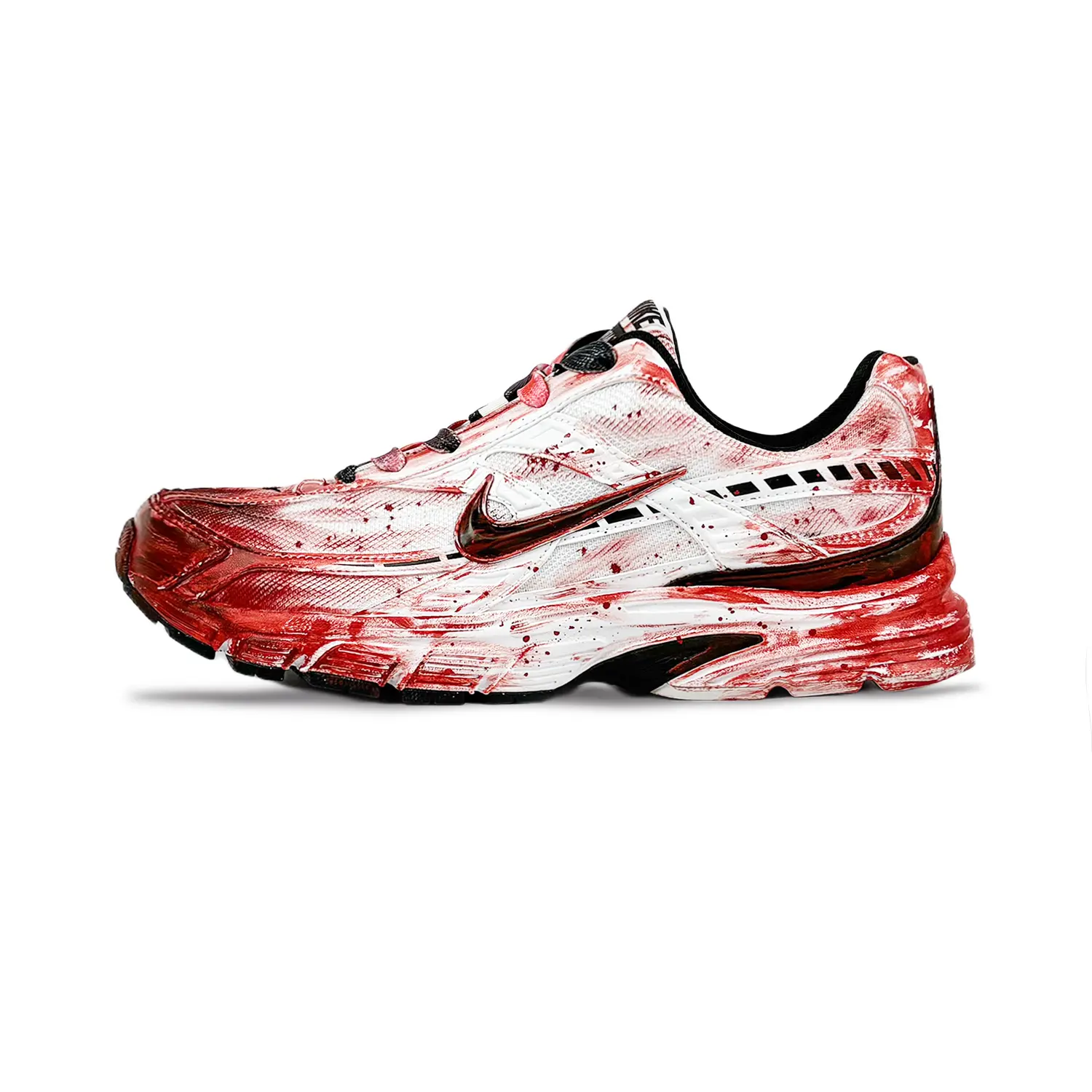 

Nike Кроссовки Initiator с низким верхом, износостойкие, дышащие, мужские, полностью малинового цвета