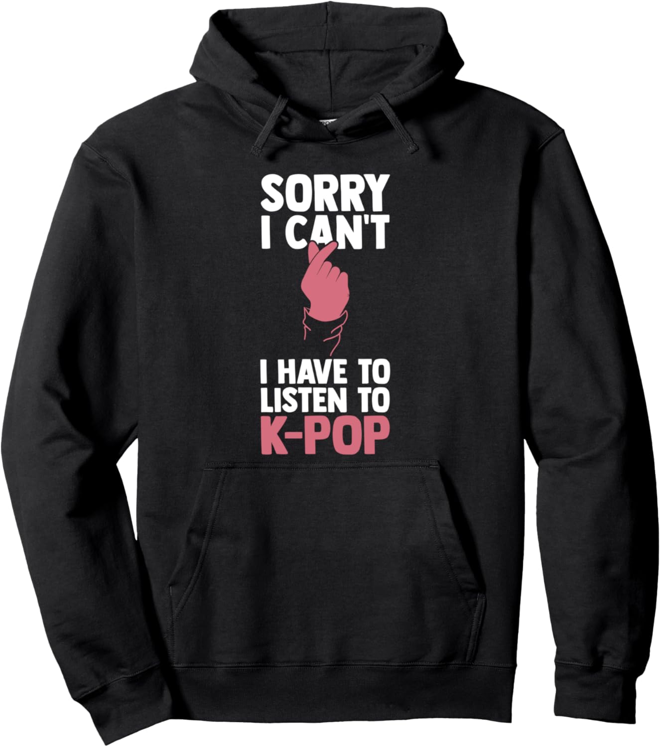 

Извините, но вам не обязательно слушать K-pop с толстовками, посвященными бабл-ти Humor K-Drama & Bubble Tea Gift Ideas, черный